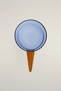 BOROSILICATE GLASS ICE CREAM BOWL WITH HANDLE