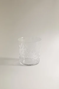 VERRE FEUILLE DE NOËL