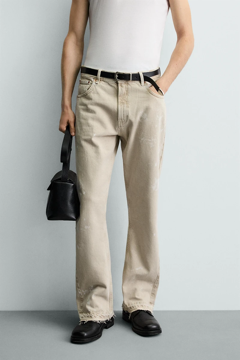 JEAN FLARE EFFET ÉCLABOUSSURES