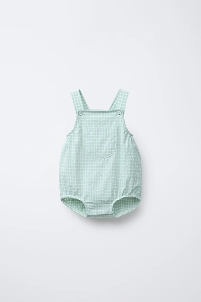 GINGHAM ROMPER