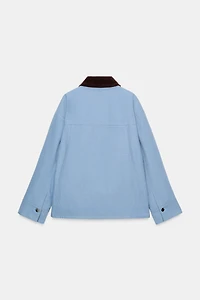 PADDED COMBINATION COLLAR JACKET