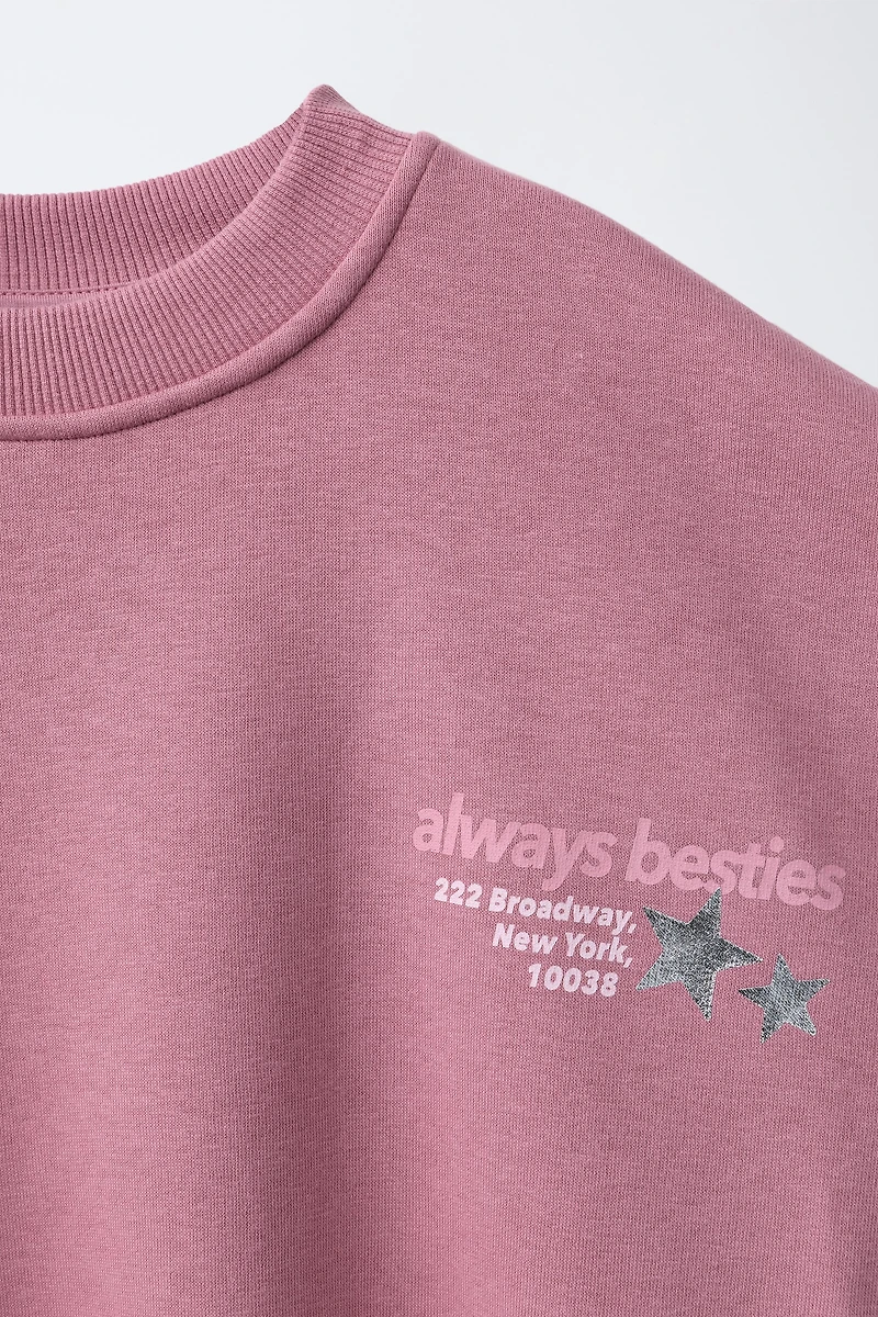 SWEAT ÉTOILES BRILLANTES