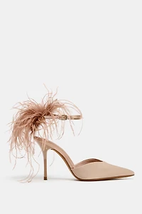 FEATHER HEELED SHOES