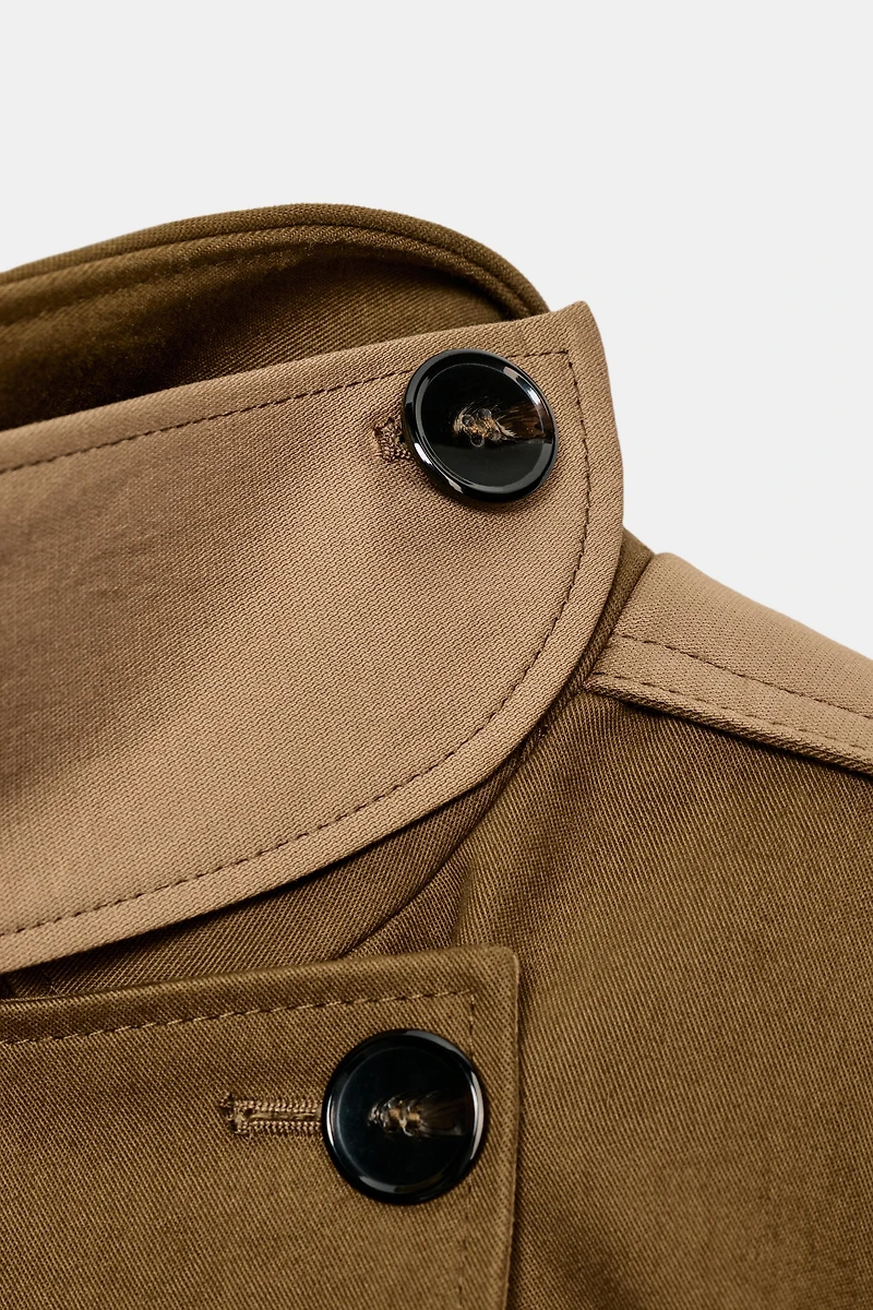 TRENCH LONG COMBINÉ ZW COLLECTION
