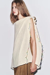 FOULARD UNI FANTAISIE