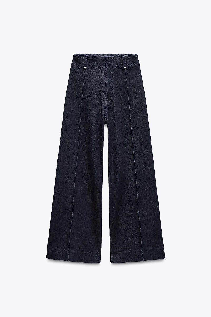 ZW COLLECTION HIGH WAIST WIDE LEG JEANS
