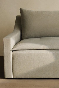SURMATELAS LIN DÉLAVÉ
