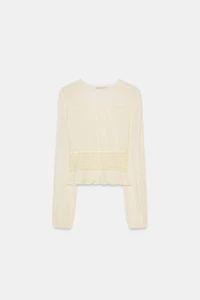 GAUZE LACE SHIRT