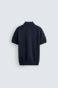 REGULAR FIT KNIT POLO SHIRT