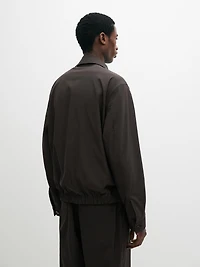 Blouson court total look