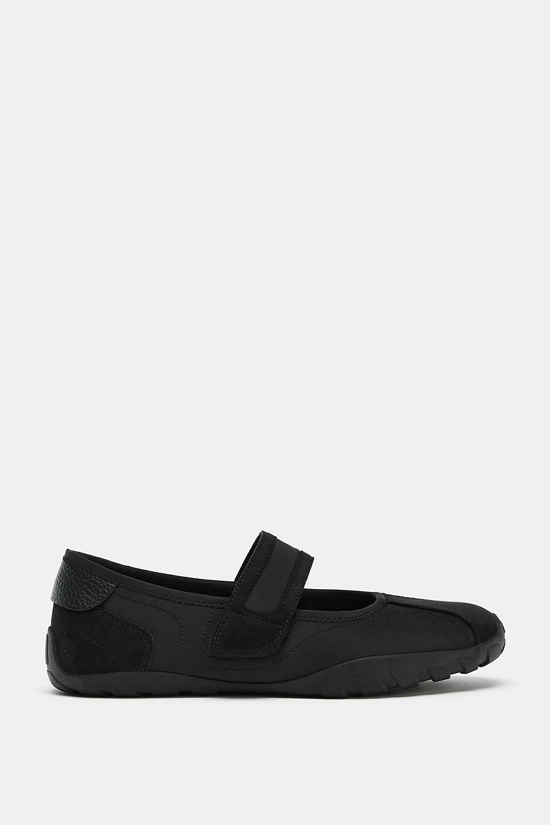 SPORTY BALLET FLATS
