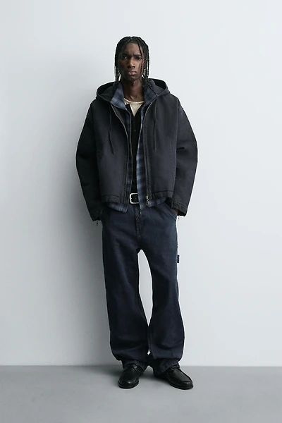 STRUCTURED BOXY FIT JACKET