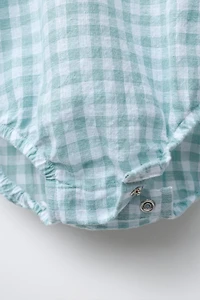 GINGHAM BODYSUIT