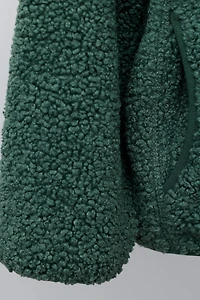 HOODED FLEECE JACKET