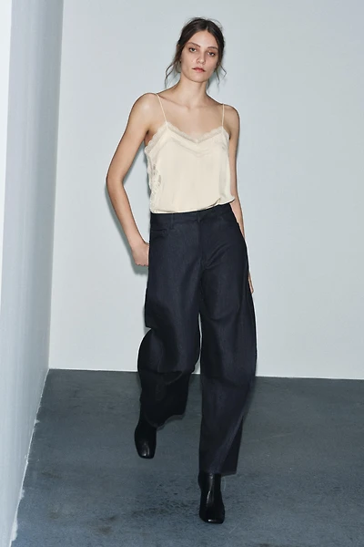 BALLOON DENIM PANTS ZW COLLECTION