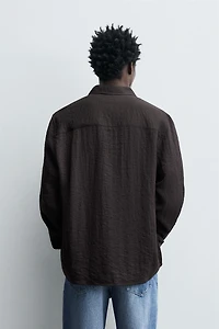 RELAXED FIT FLOWY SHIRT