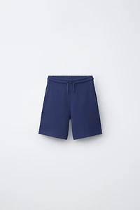 WAFFLE PLUSH SHORTS