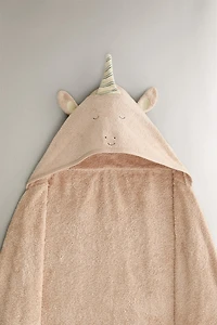 SERVIETTE DE BAIN BÉBÉ À CAPUCHE