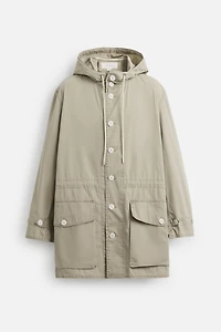 SHORT COTTON PARKA