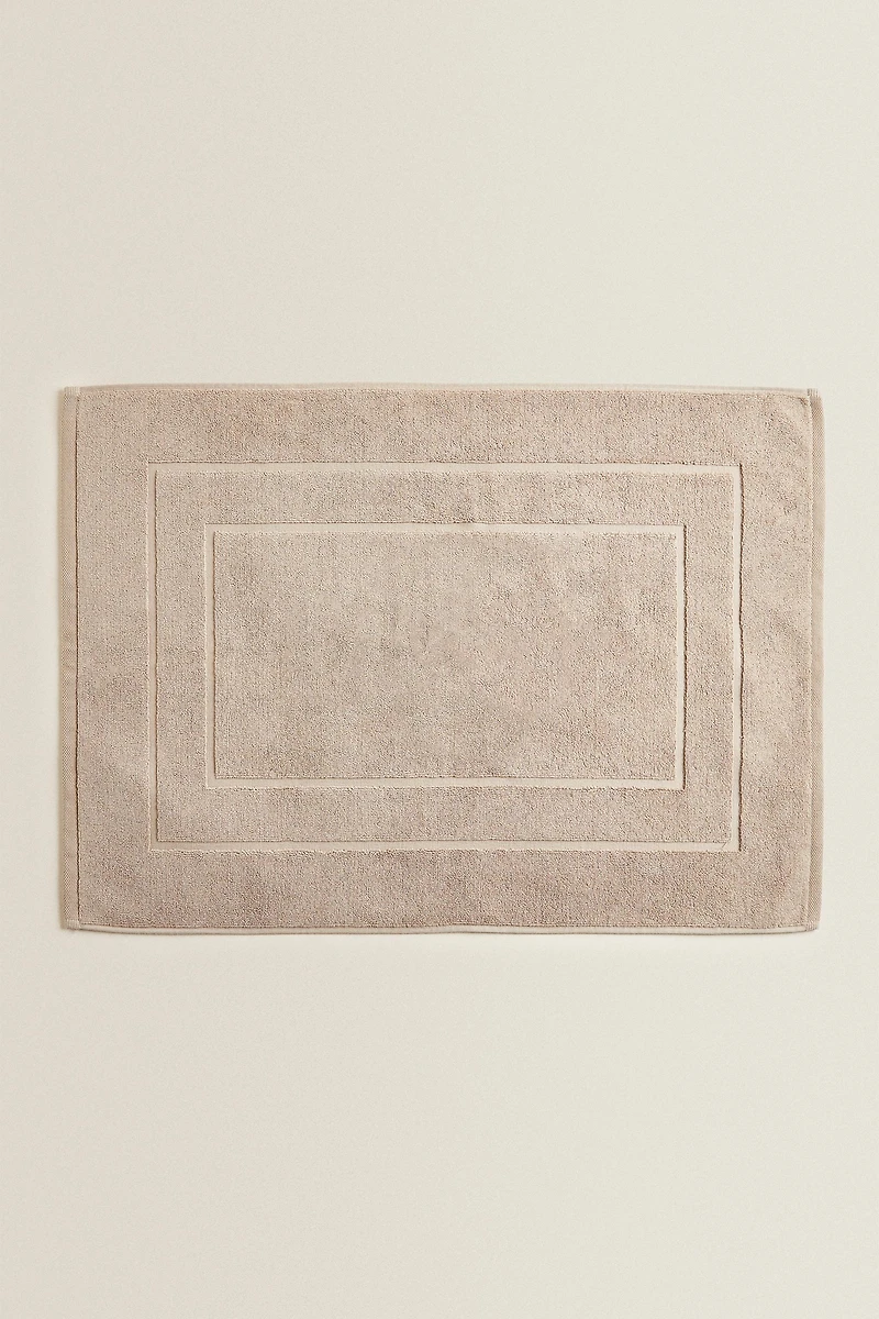 TAPIS DE BAIN COTON ANTIDÉRAPANT