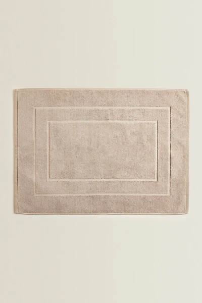TAPIS DE BAIN COTON ANTIDÉRAPANT