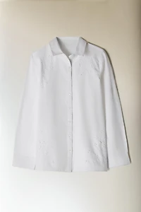 CHEMISE COTON BRODERIES