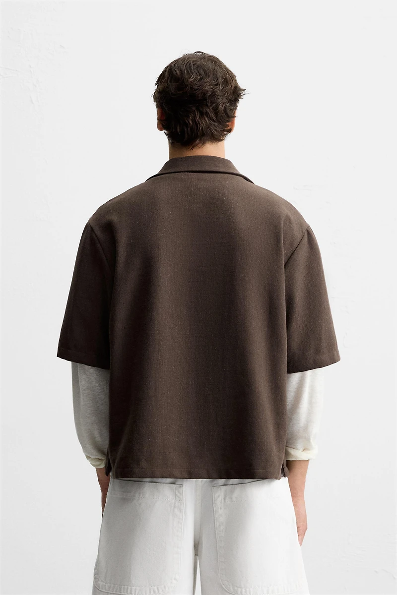 TEXTURED SHIRT