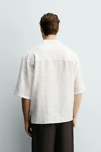 FLOWY JACQUARD POLO SHIRT