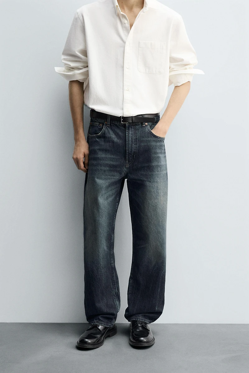RELAXED STRAIGHT FIT JEANS
