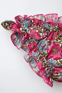 2-6 YEARS/ FLORAL PRINT BIKINI MADE WITH LIBERTY FABRIC