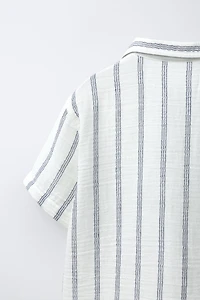 STRIPED TEXTURED SHIRT
