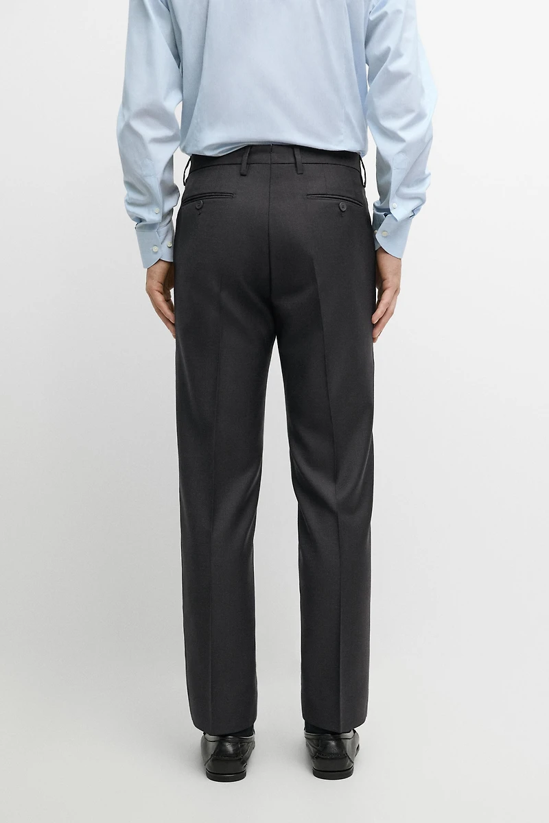 100% wool suit pants