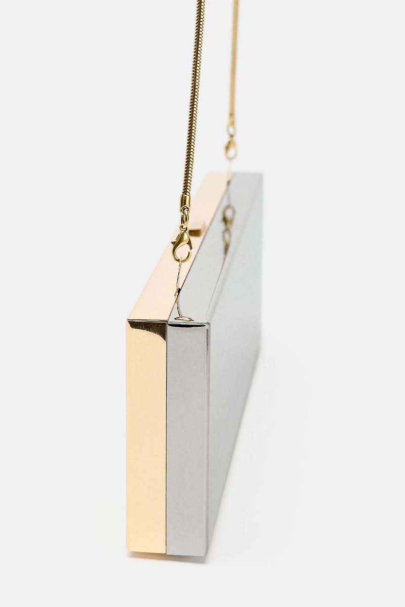 METALLIC RIGID BOX BAG