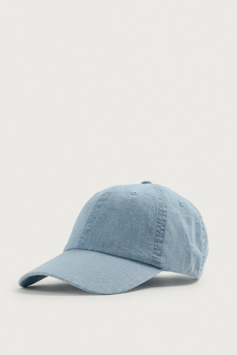 COTTON CHAMBRAY CAP