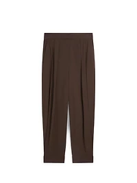 Darted sarouel trousers