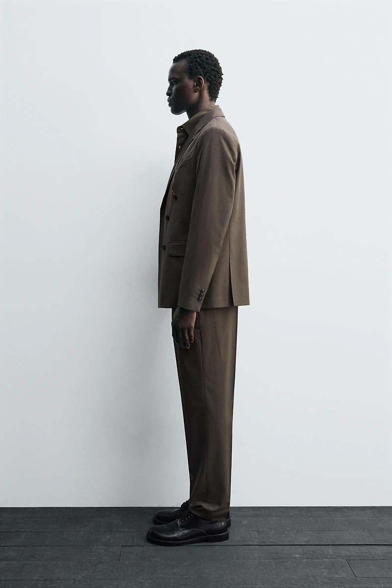 VESTE DE COSTUME À BOUTONNAGE CROISÉ