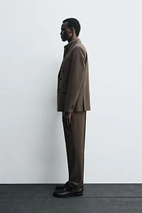 VESTE DE COSTUME À BOUTONNAGE CROISÉ