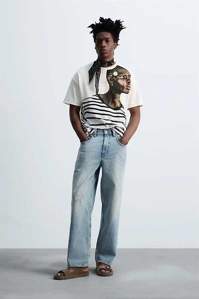 PRINTED EMBROIDERY T-SHIRT © OTIS KWAME KYE QUAICOE