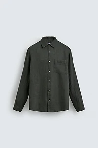 CHEMISE REGULAR FIT 100 % LIN