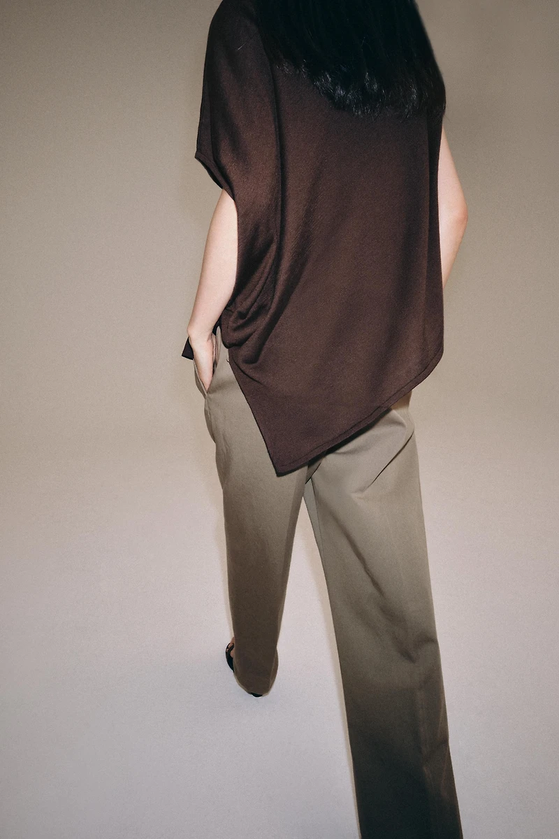 TOP ASYMÉTRIQUE EN MAILLE