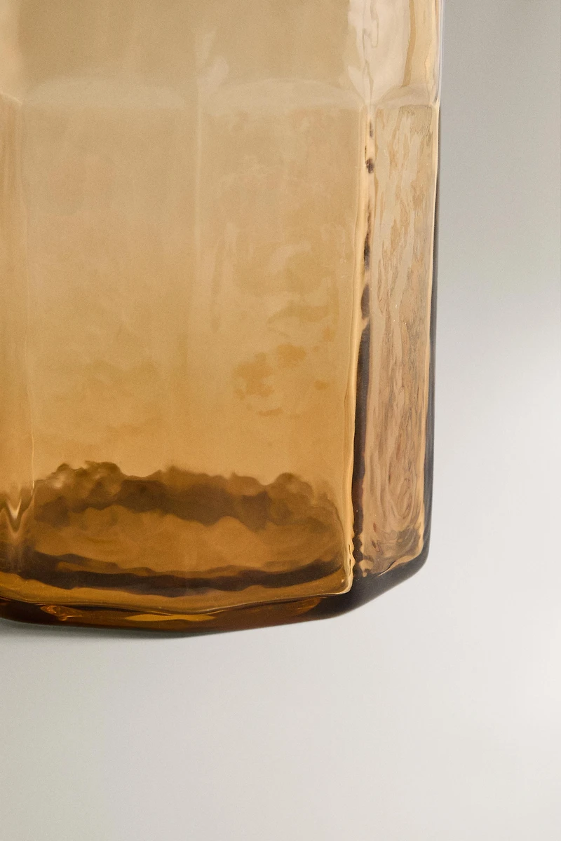 GOBELET VERRE MARTELÉ