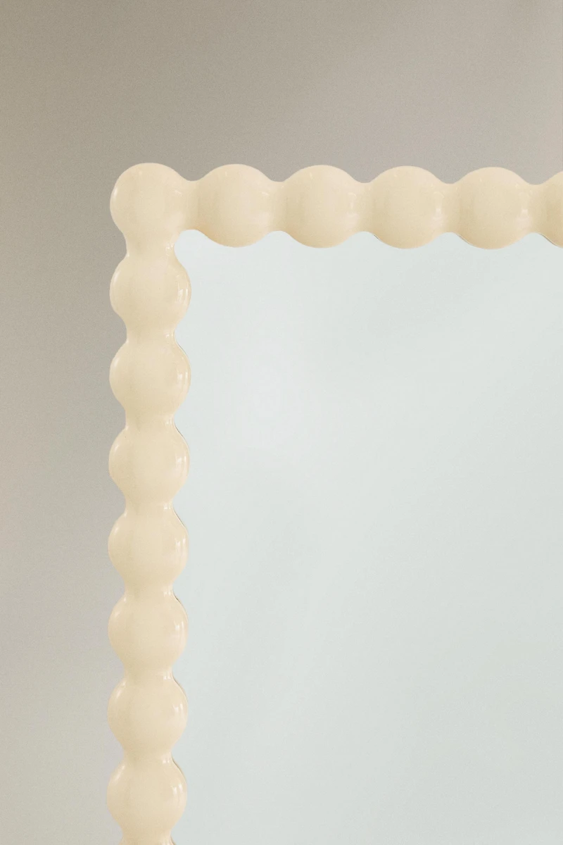 MIROIR MURAL RECTANGULAIRE CADRE BOIS