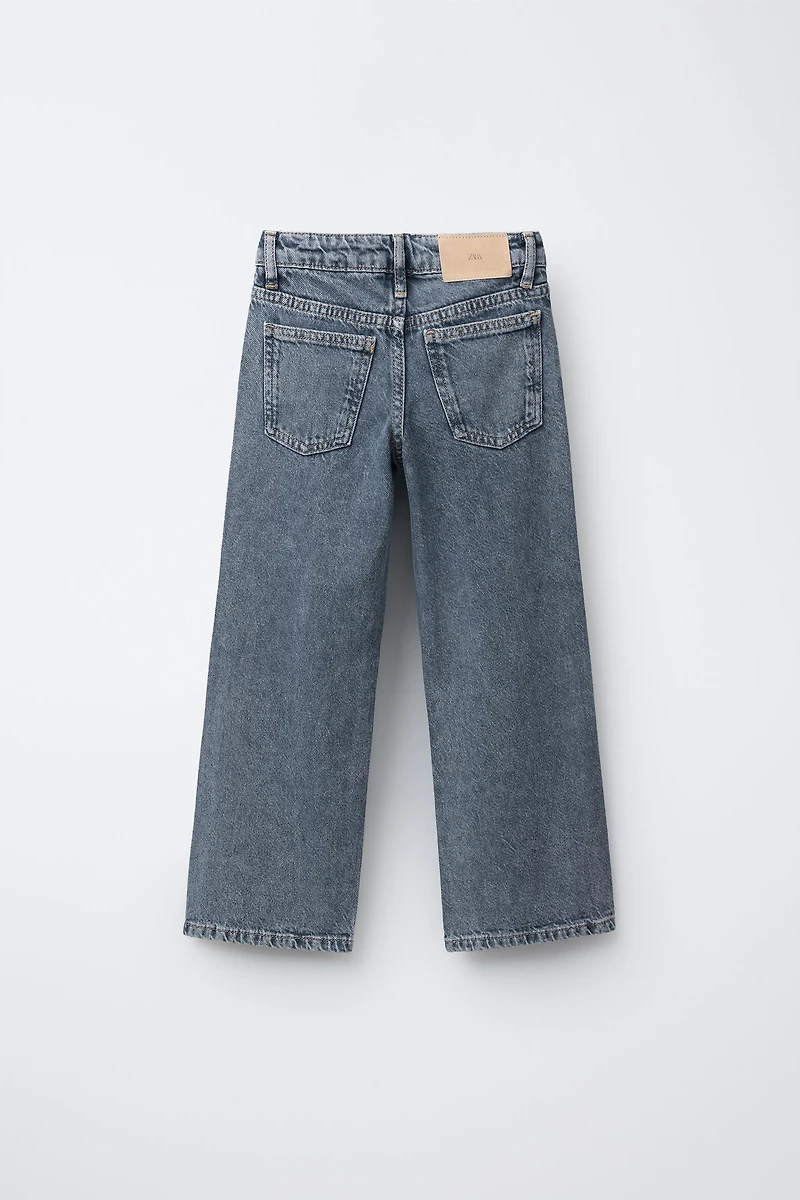 JEAN WIDE LEG CLOUS