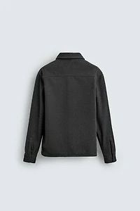 TWILL TEXTURED WATER REPELLENT OVERSHIRT