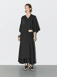 Flowing flounce skirt - STUDIO