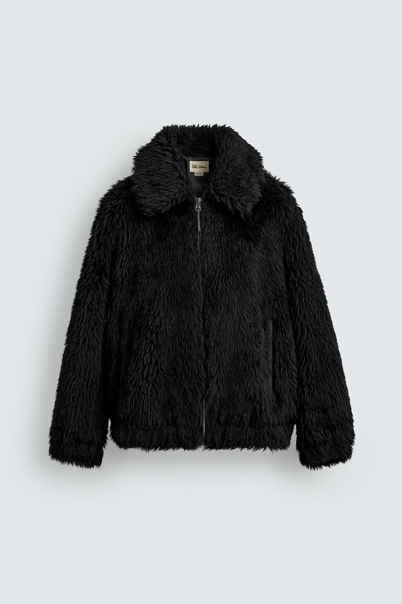 VESTE EFFET FOURRURE HARRY LAMBERT FOR ZARA X DISNEY