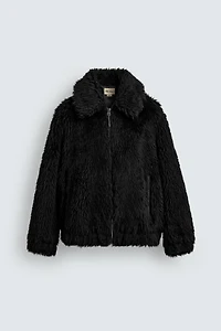 VESTE EFFET FOURRURE HARRY LAMBERT FOR ZARA X DISNEY