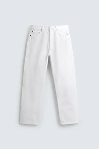 ANKLE FIT STRAIGHT JEANS