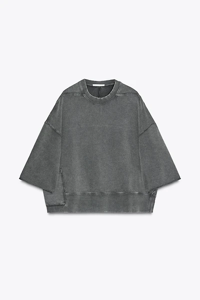 WASHED SWEATSHIRT