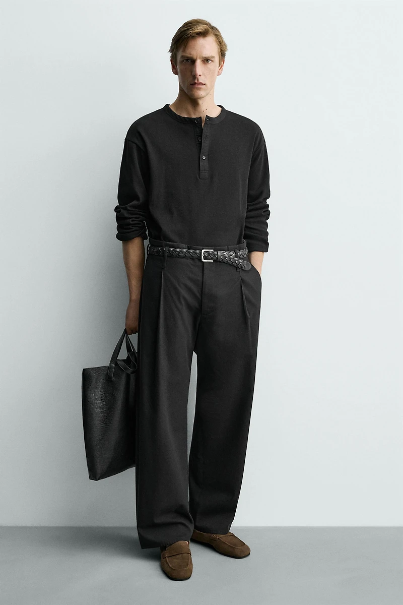 LEATHER PENNY LOAFERS